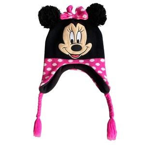 Kids Girls Disney Minnie Mouse Beanie